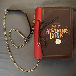 Loungefly Disney Pixar UP Adventure Book Crossbody Shoulder Bag Used Once